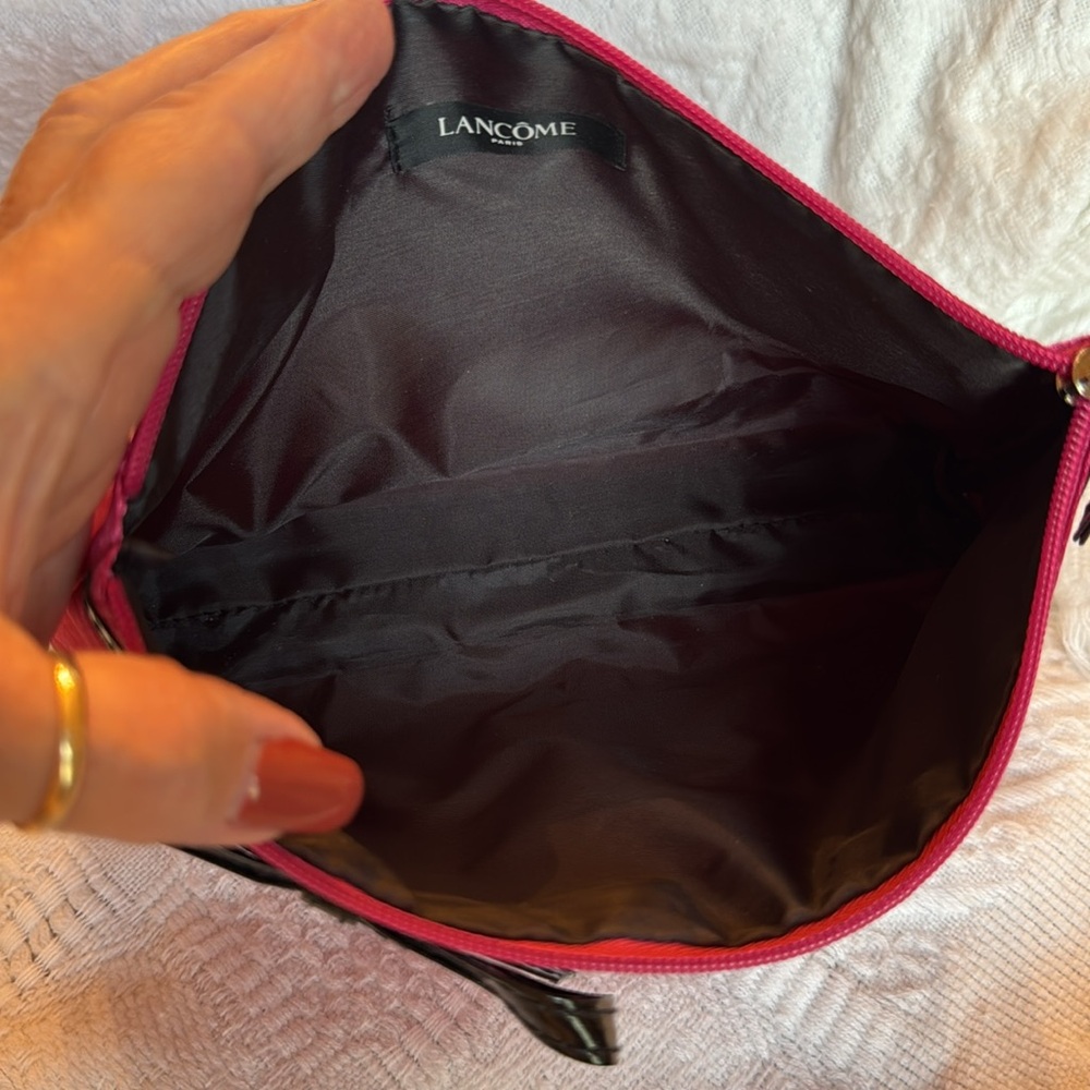 Lancôme Pink Makeup Women's 2 Bag Set! NWOT! - Picture 8 of 12